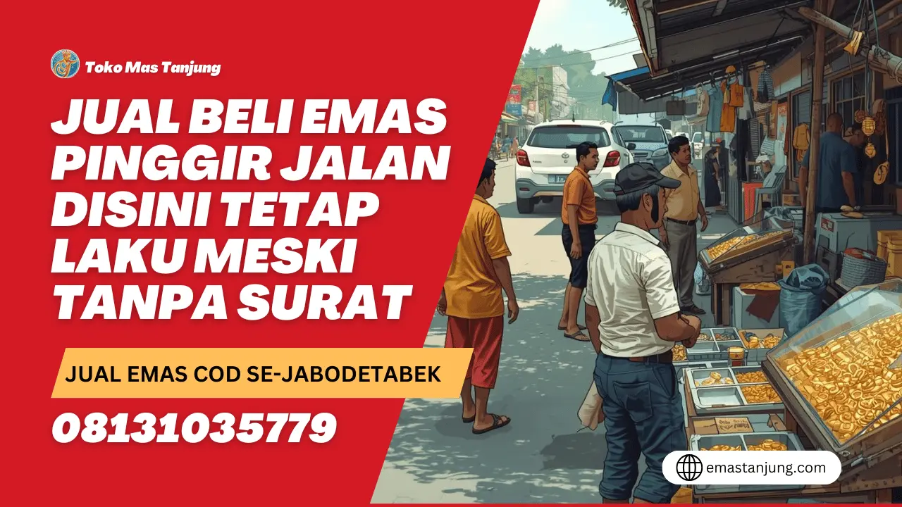 Jual Beli Emas Pinggir Jalan Disini Tetap Laku Meski Tanpa Surat