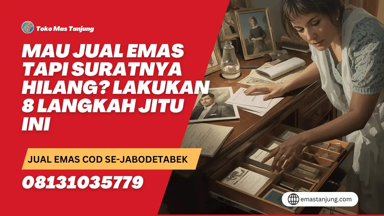 Mau Jual Emas Tapi Suratnya Hilang