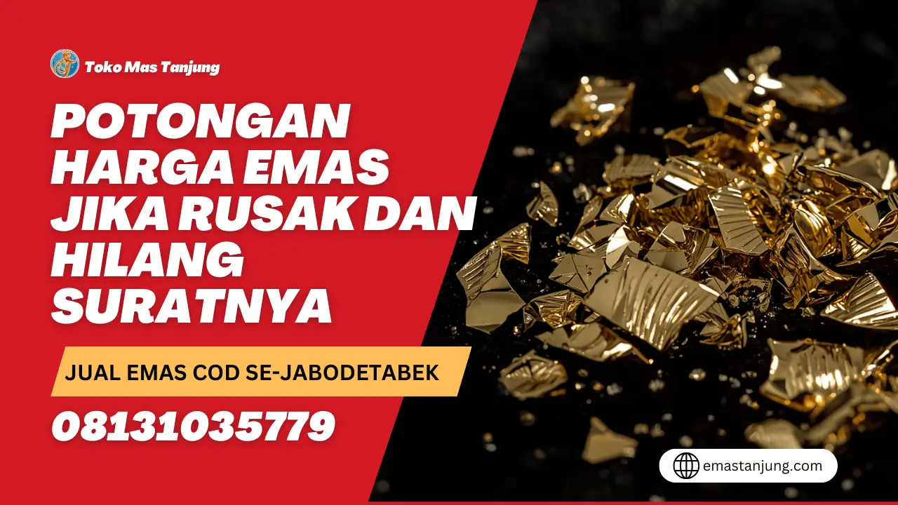 Potongan Harga Emas Jika Rusak