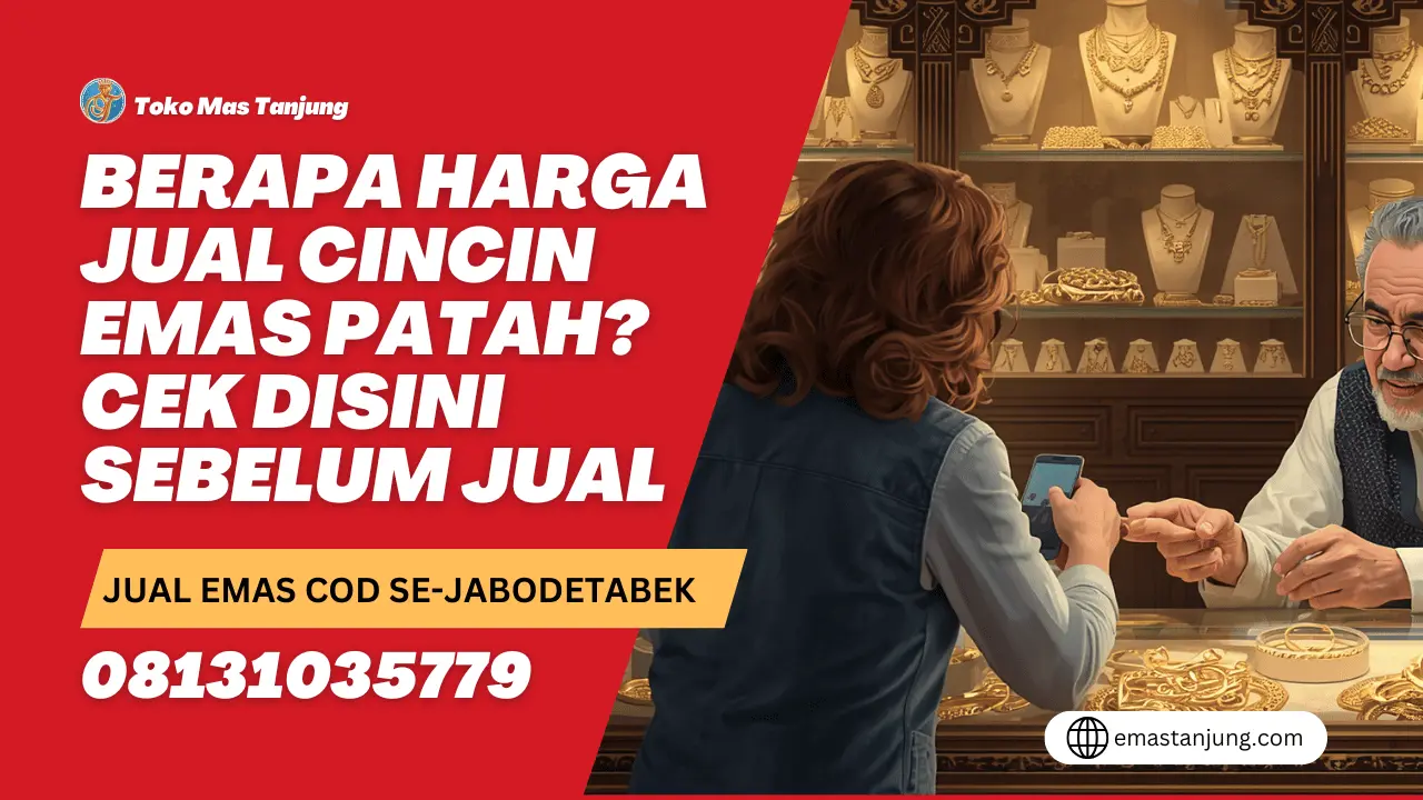 Berapa Harga Jual Cincin Emas Patah? Cek Disini Sebelum Jual